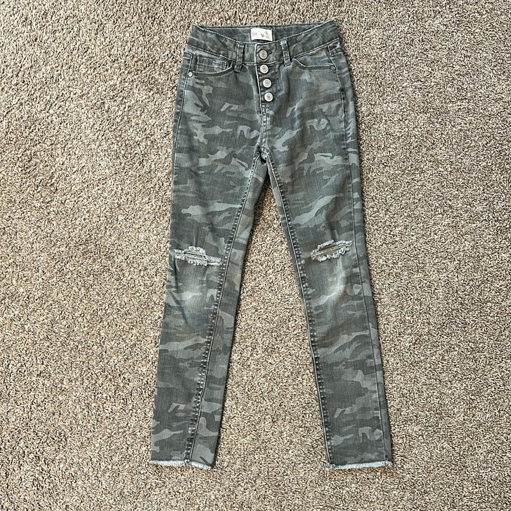 Girls : SO Light Camo Jeans